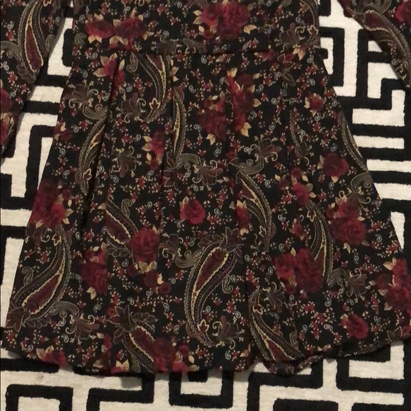 Rose Printed Dress - Picture 4 of 5